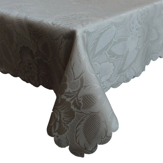 160cm Rund Damast Tischdecke mit marmor